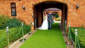 Artificial Grass for Weddings Hire In Milton Keynes